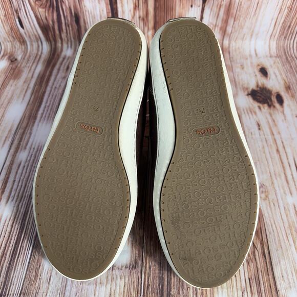 Taos BOOTSIE Womens Sz 7.5 Brown Leather Side Zip Up Booties Ankle Boots Shoes - Picture 8 of 10